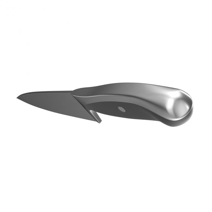 Chefs Knife 10 inch 3D model