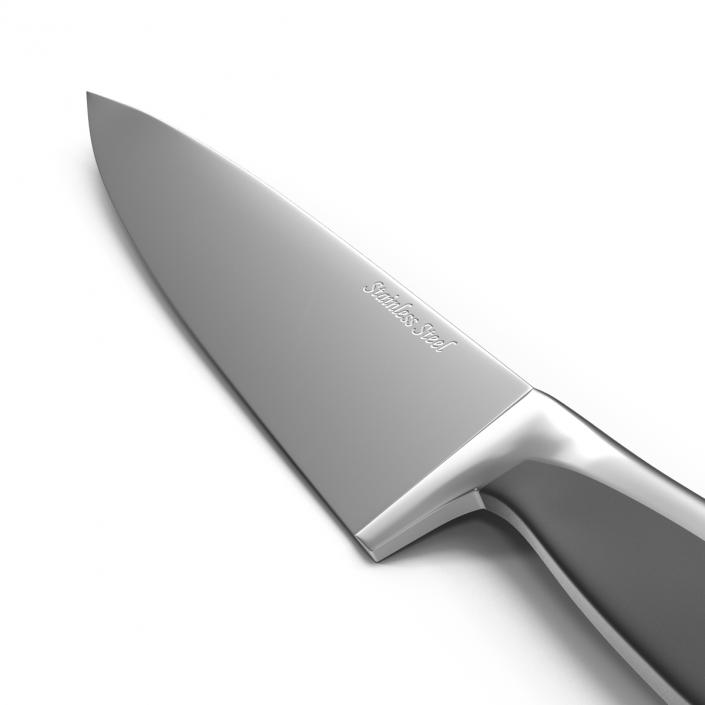 Chefs Knife 10 inch 3D model