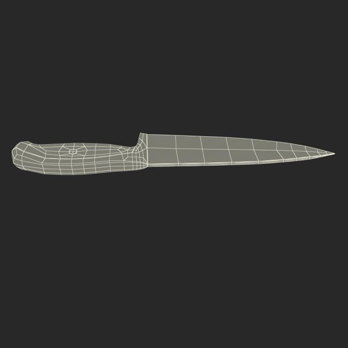 Chefs Knife 10 inch 3D model