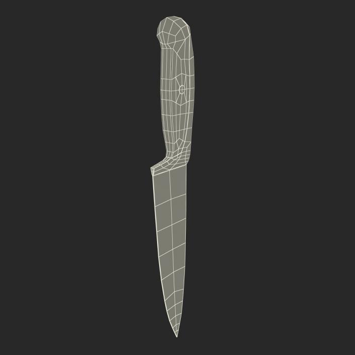 Chefs Knife 10 inch 3D model