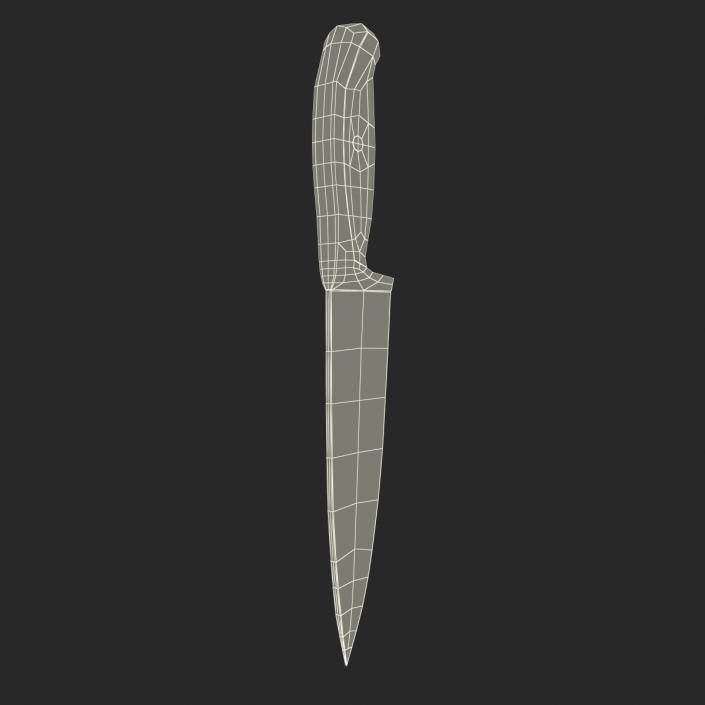 Chefs Knife 10 inch 3D model