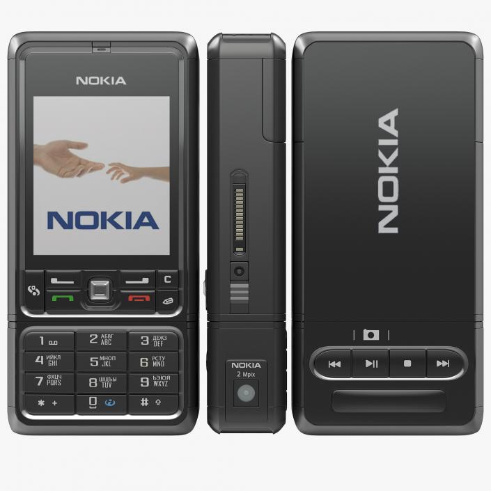 3D model Nokia 3250