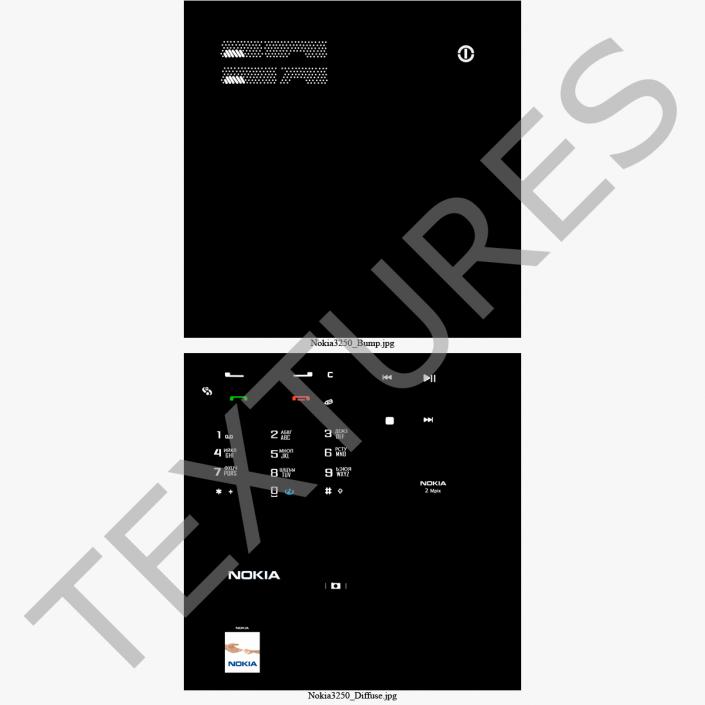 3D model Nokia 3250