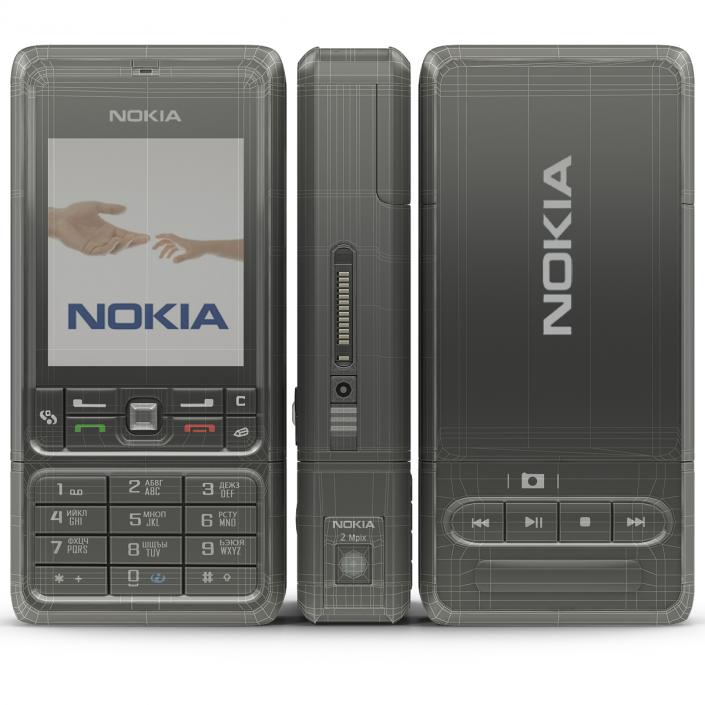 3D model Nokia 3250