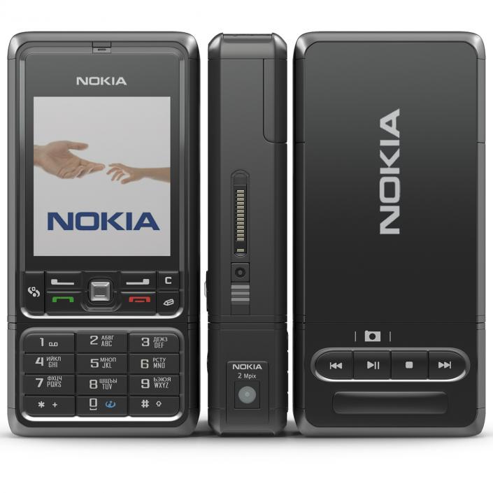 3D model Nokia 3250