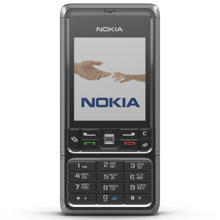 3D model Nokia 3250