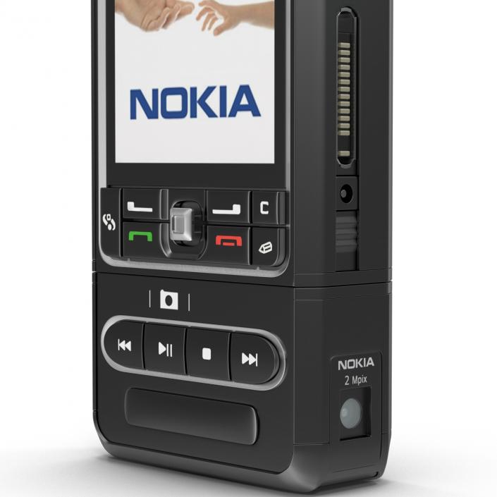 3D model Nokia 3250