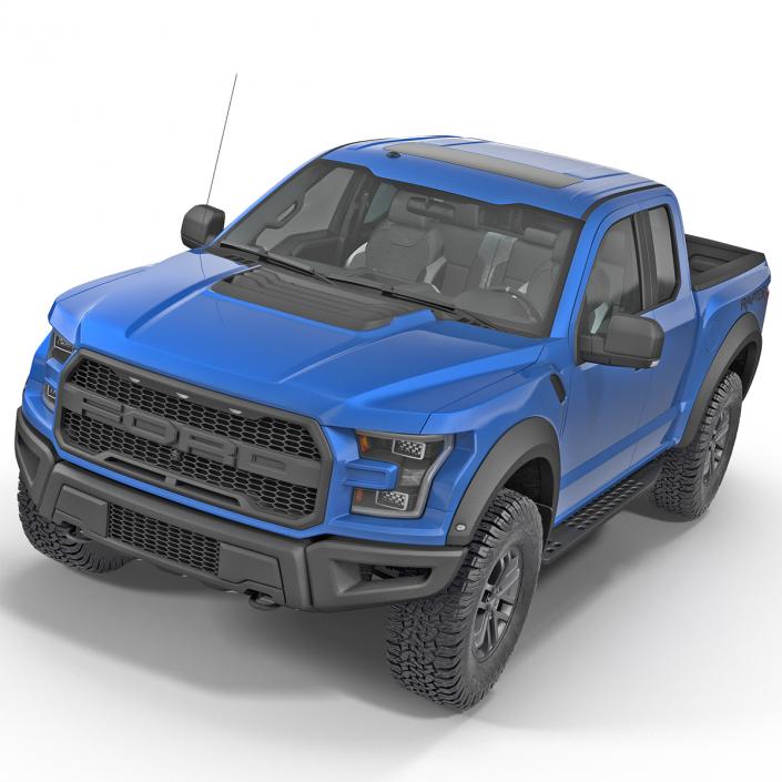 Ford F-150 Raptor 2017 3D