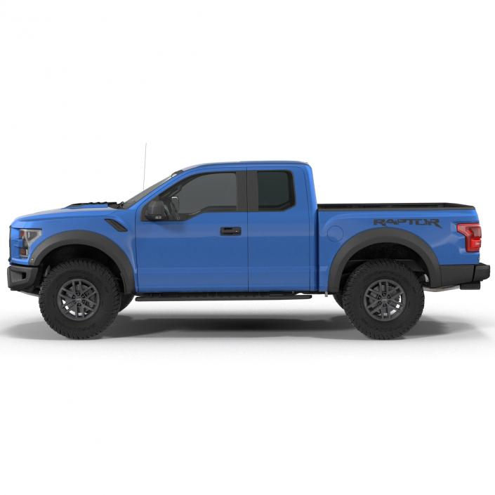 Ford F-150 Raptor 2017 3D