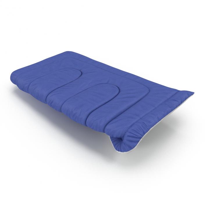 Sleeping Bag Blue 3D