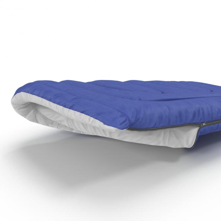 Sleeping Bag Blue 3D