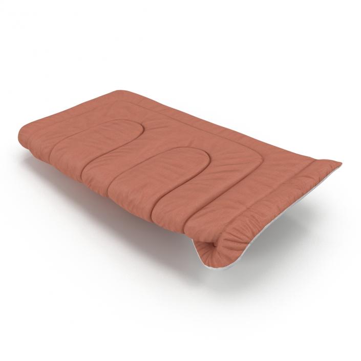 3D Sleeping Bag Brown model