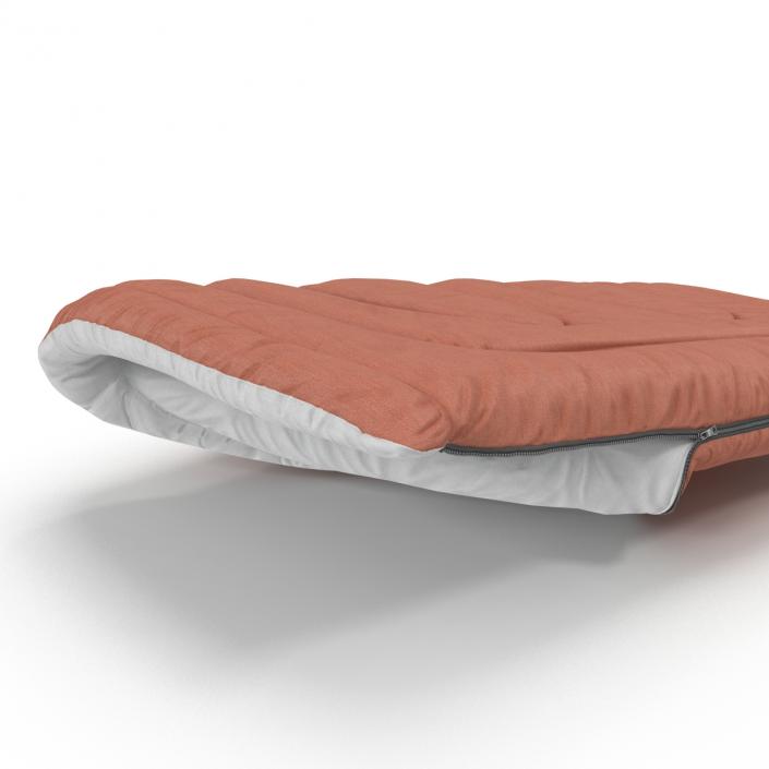 3D Sleeping Bag Brown model