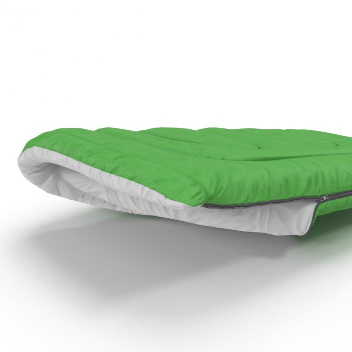 3D Sleeping Bag Green model