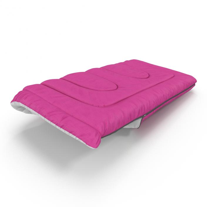 Sleeping Bag Pink 3D