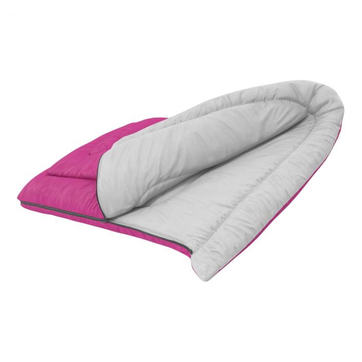 Sleeping Bag Pink 3D