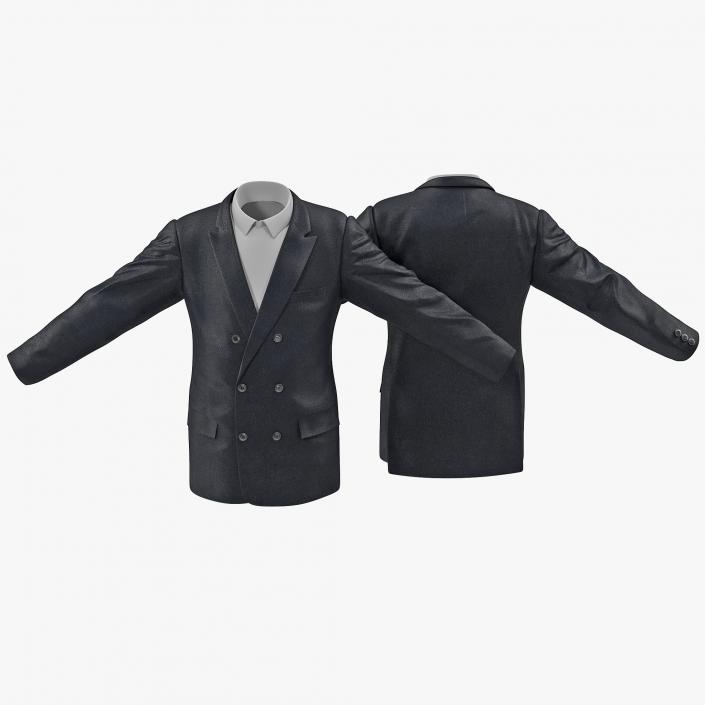 3D Mens Suit Jacket 5 model