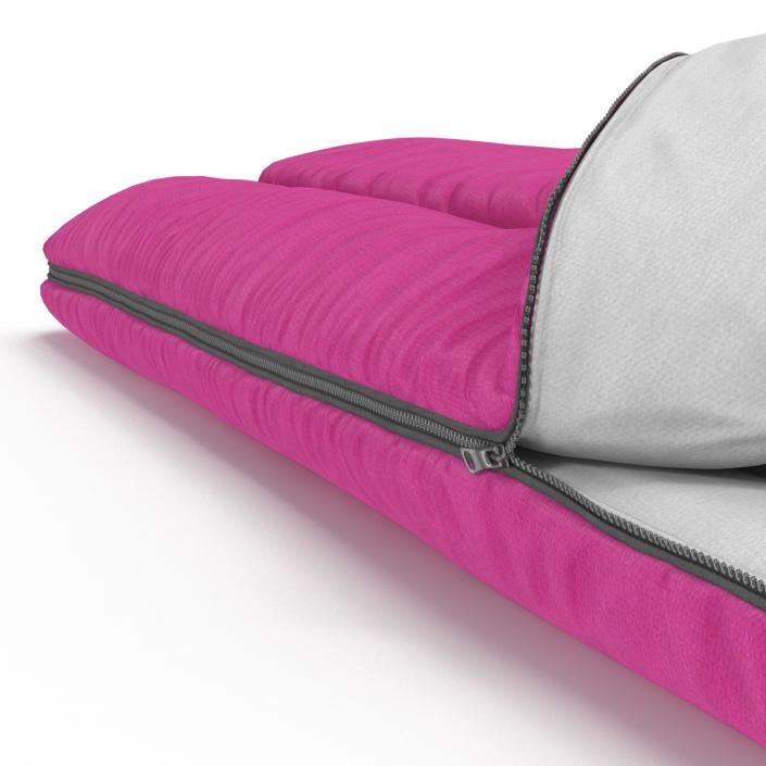 Sleeping Bag Pink 3D