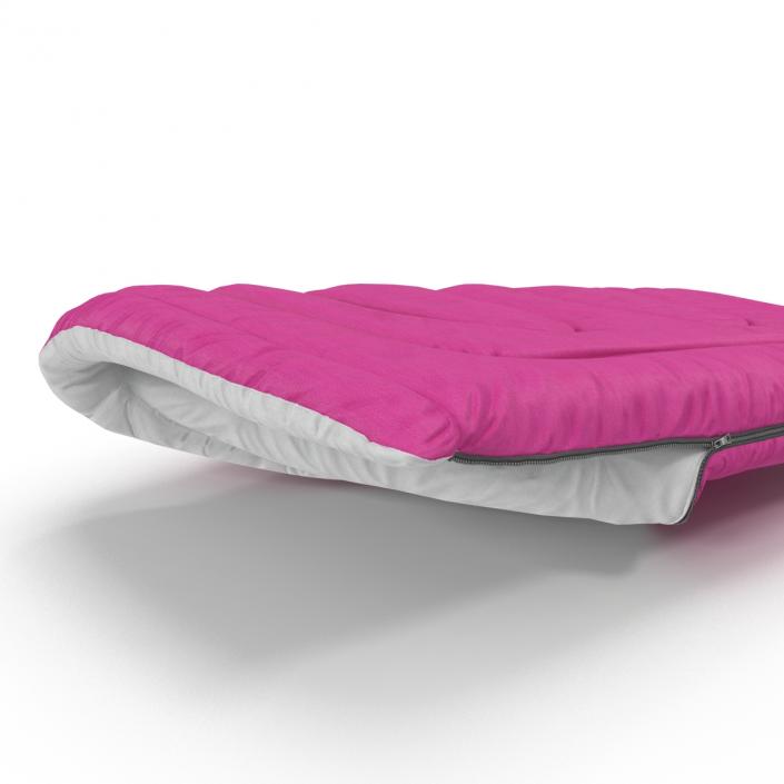 Sleeping Bag Pink 3D