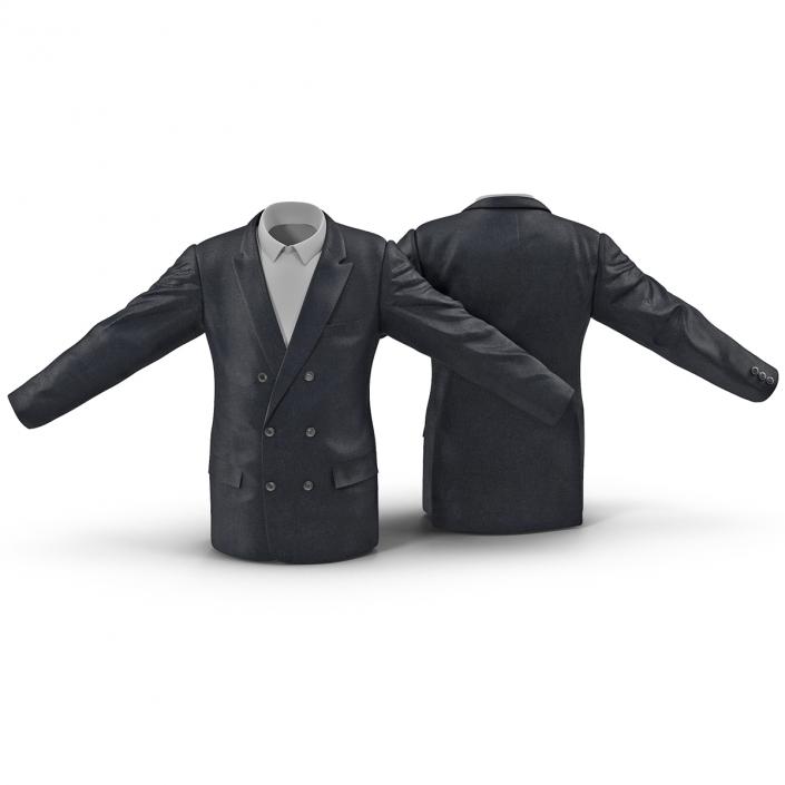 3D Mens Suit Jacket 5 model