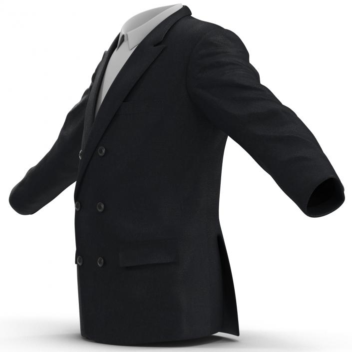 3D Mens Suit Jacket 5 model