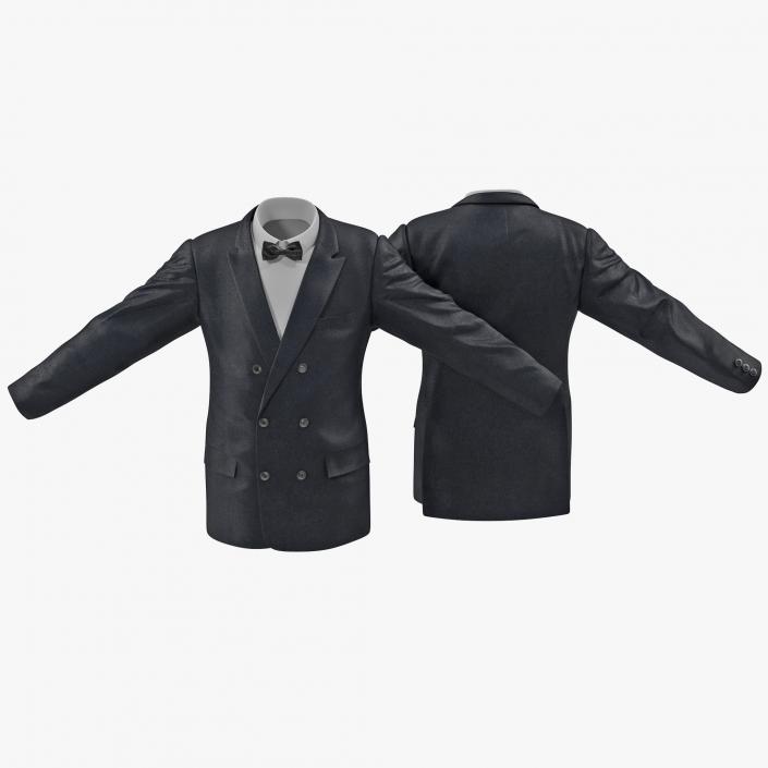 3D Mens Suit Jacket 6 model