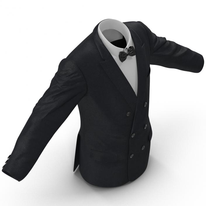 3D Mens Suit Jacket 6 model