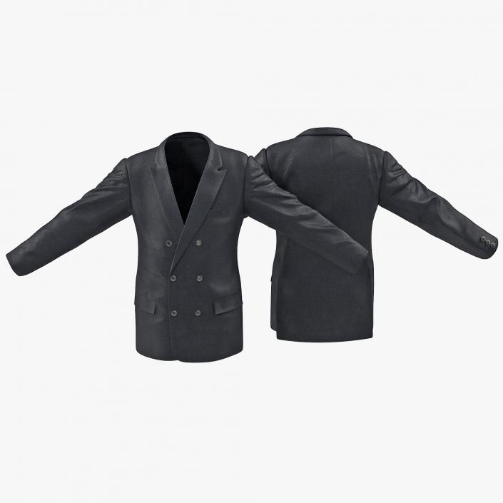 3D Mens Suit Jacket 7 model