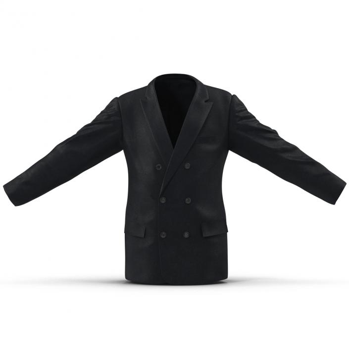 3D Mens Suit Jacket 7 model