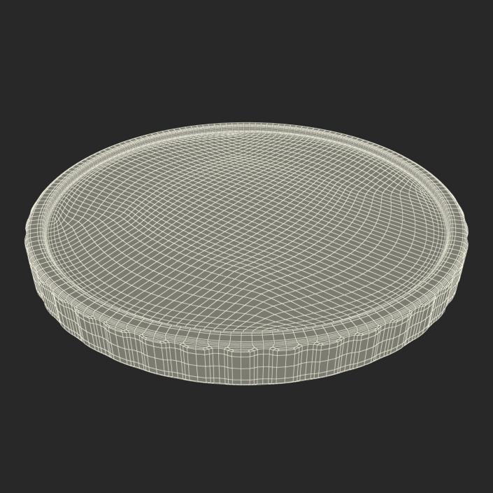 French Euro Coin 50 Cent 3D model