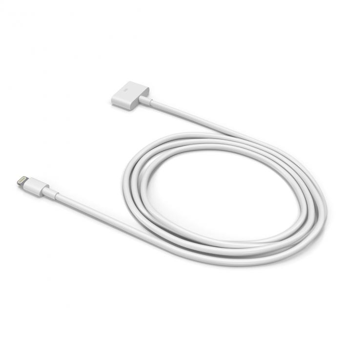 3D model Apple 30 Pin to USB Cable