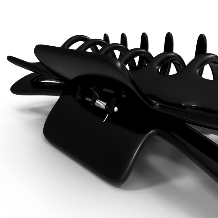 Claw Hair Clip 3D model