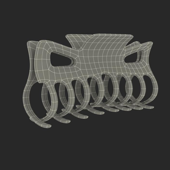 Claw Hair Clip 3D model