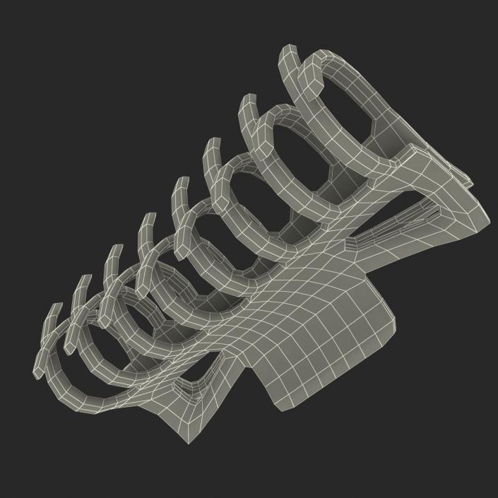 Claw Hair Clip 3D model