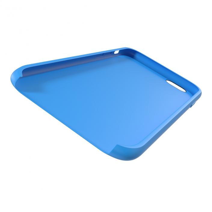 iPhone 6 Silicone Case Blue 3D