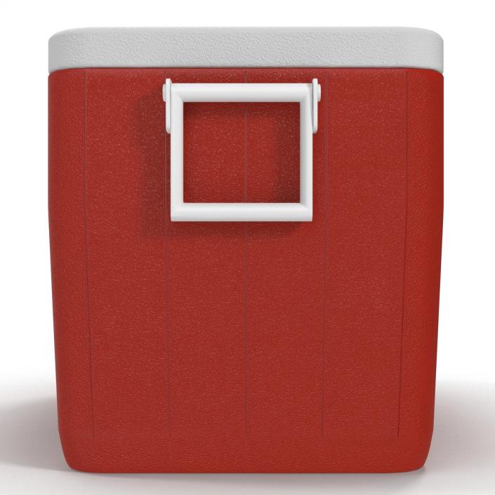 48 Quart Cooler Red 3D model