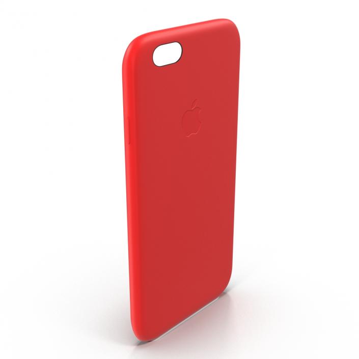 3D iPhone 6 Silicone Case Red