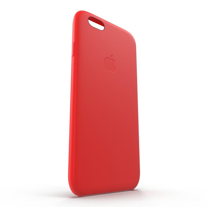 3D iPhone 6 Silicone Case Red