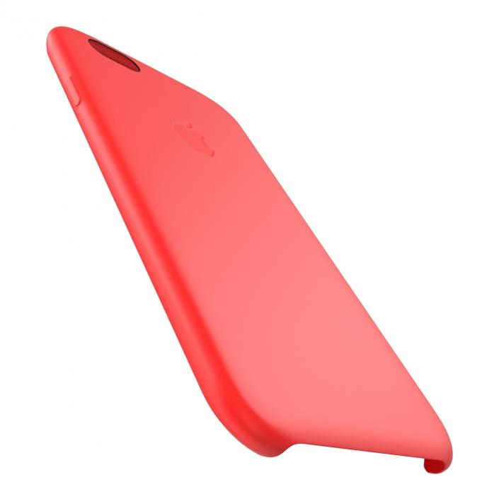 3D iPhone 6 Silicone Case Red