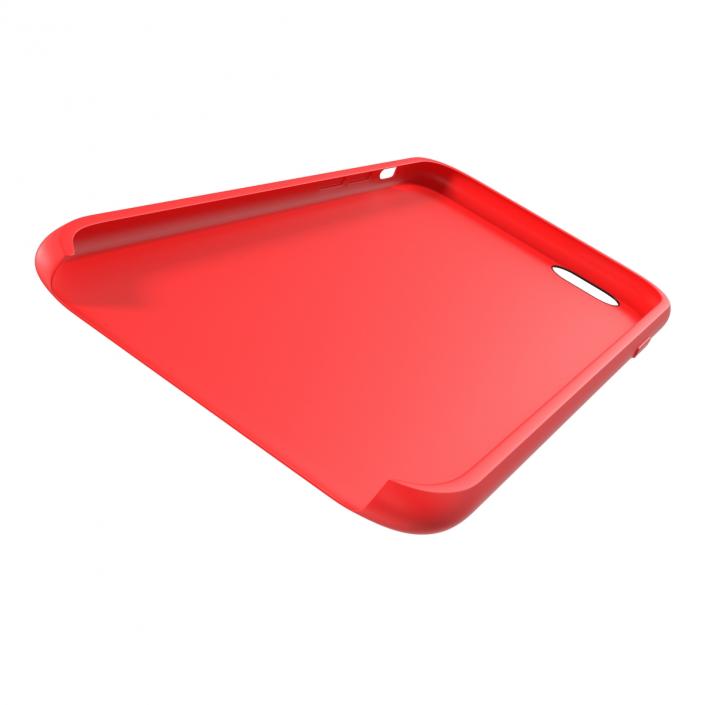 3D iPhone 6 Silicone Case Red