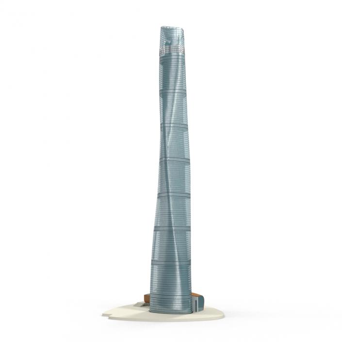 3D model Shanghai Tower China