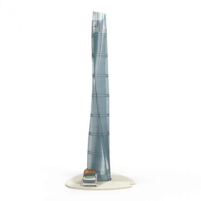 3D model Shanghai Tower China