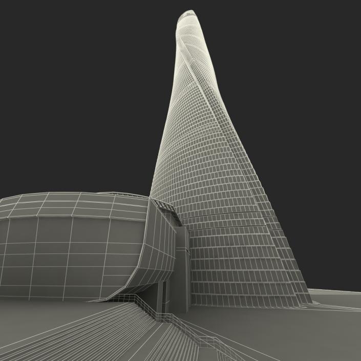 3D model Shanghai Tower China