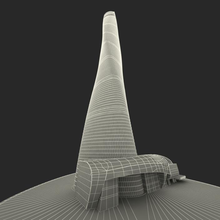 3D model Shanghai Tower China