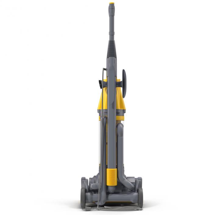 3D model Stand Up Vacuum Cleaner Yellow