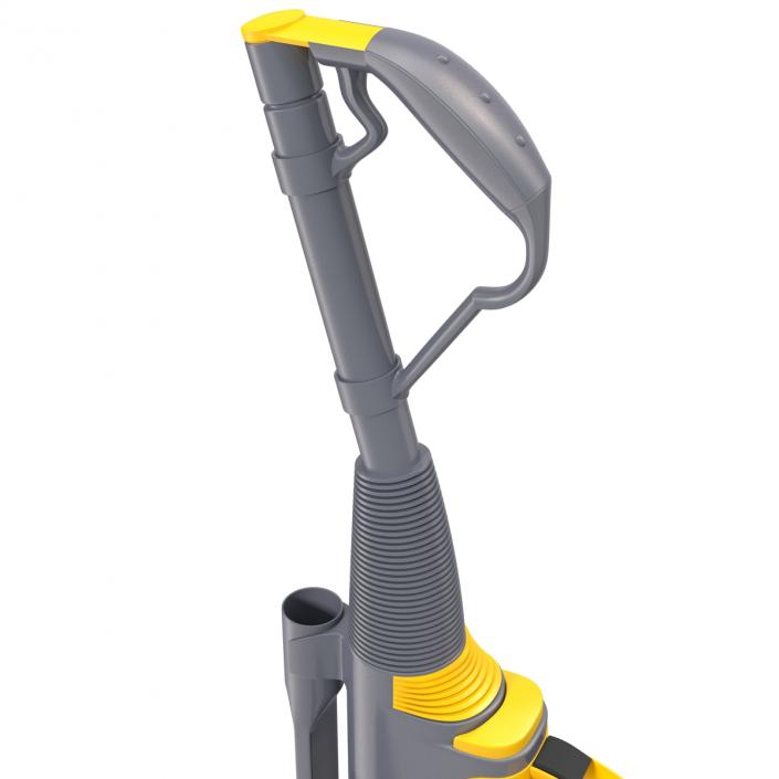 3D model Stand Up Vacuum Cleaner Yellow