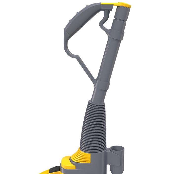 3D model Stand Up Vacuum Cleaner Yellow