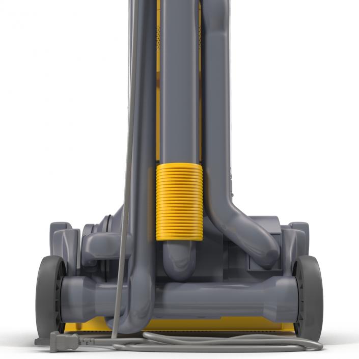 3D model Stand Up Vacuum Cleaner Yellow