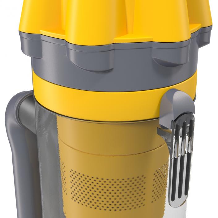 3D model Stand Up Vacuum Cleaner Yellow