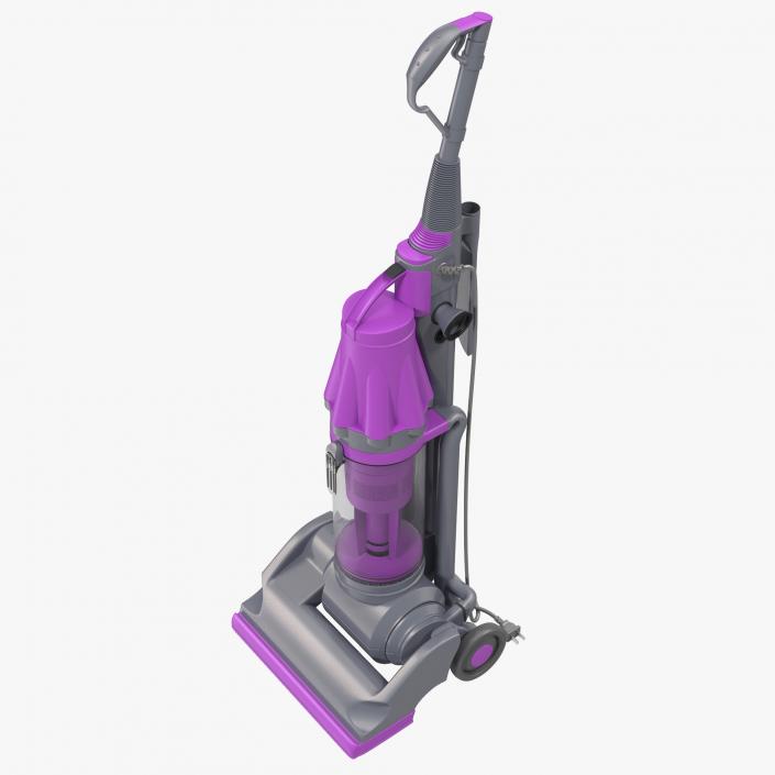 3D model Stand Up Vacuum Cleaner Violet